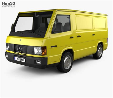 Modello in scala Mercedes-Benz MB 100 D Hum3d