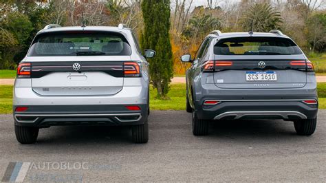 Infografica comparativa Volkswagen Nivus vs. T-Cross dimensioni