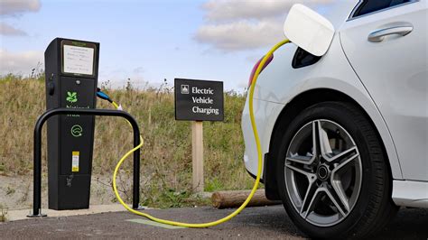 Electric car charging station