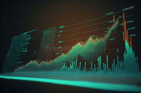 Documenti finanziari e grafici in crescita