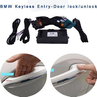 BMW Comfort Access keyless entry system diagram