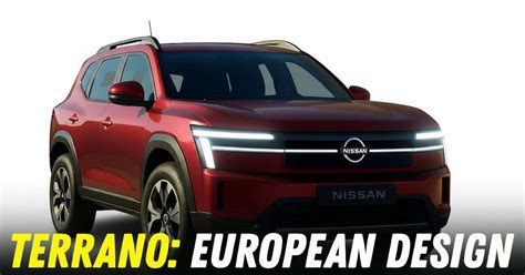 Schema evoluzione design Nissan Terrano