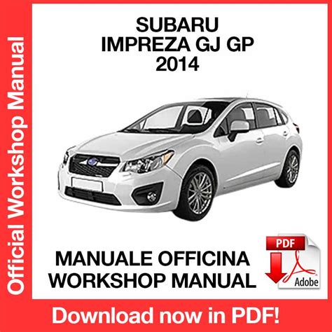 Manuale d'uso Subaru Impreza