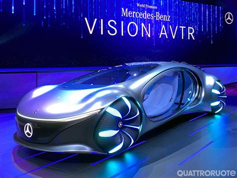 Grafico batteria grafene Mercedes Vision AVTR