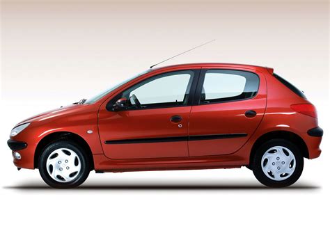 Peugeot 206 vista laterale