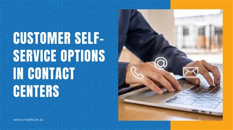 Customer service contact options