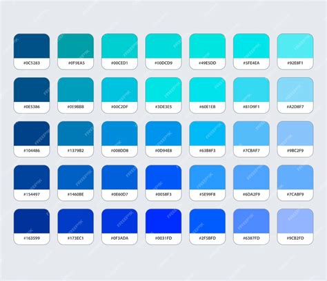 Tavolozza colori Fiat blu pastello