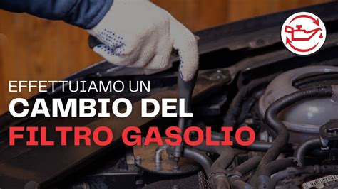 Filtro gasolio con indicazione di spurgo