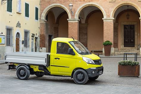 Diagramma della struttura compatta del Piaggio Porter