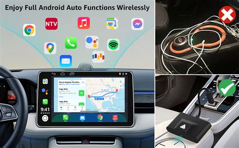 Connessione di un dongle wireless Android Auto