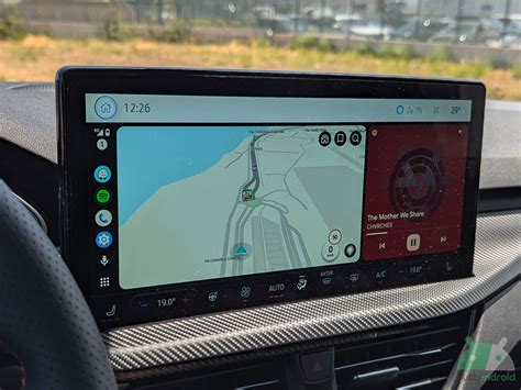 Grafico delle funzionalità principali di Android Auto