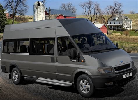 Ford Transit MK6 vista frontale