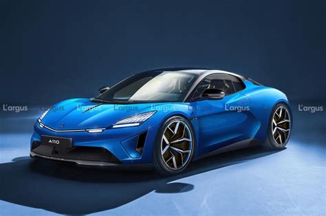 La nuova Alpine A110 in un ambiente moderno