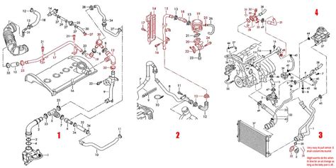 Schema motore Audi A4 B7