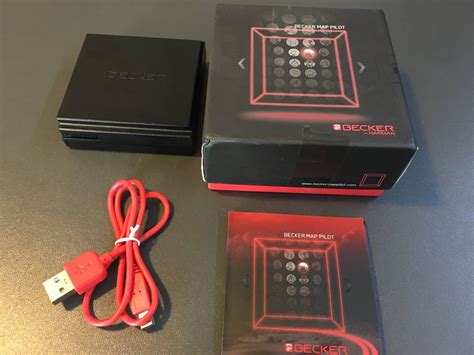 Schermata del navigatore Becker Map Pilot con la versione corrente