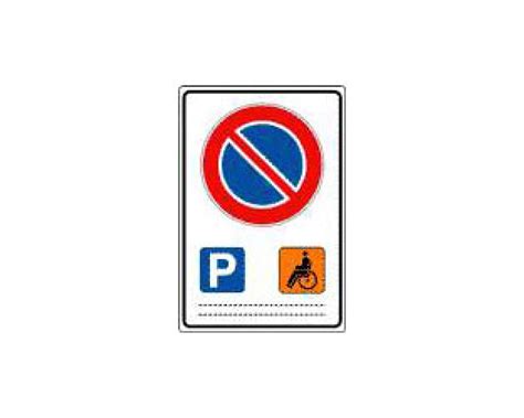 Segnaletica di sosta riservata ai disabili