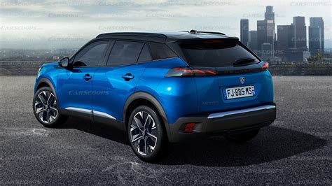 Peugeot 2008 II in un contesto urbano