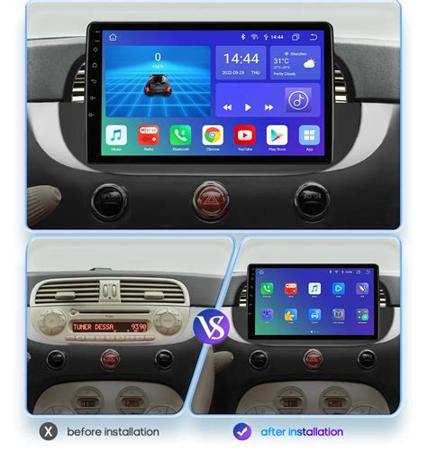 Fiat 500 con sistema di navigazione integrato