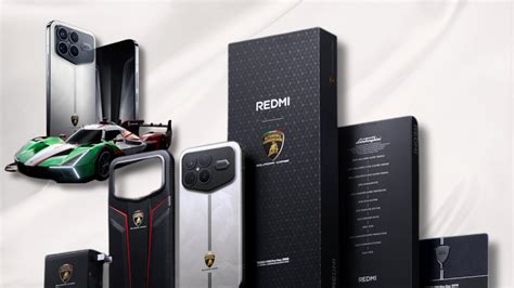 Logo Redmi e Lamborghini affiancati