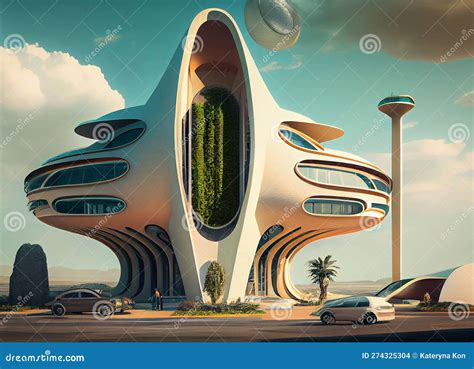 Immagine di un'auto Volkswagen moderna con elementi di design futuristico