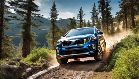 Kia Sorento in ambiente off-road