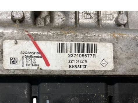 Centralina aggiuntiva installata su motore Renault Kadjar