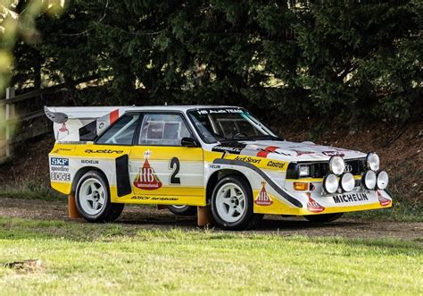 Audi Quattro S1 Group B rally car