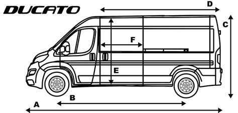 Diagramma dimensioni Fiat Ducato