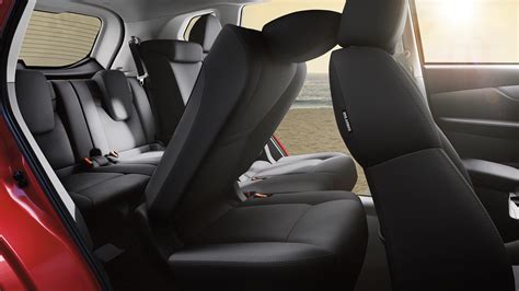 Nissan Qashqai+2 con i sedili della terza fila aperti