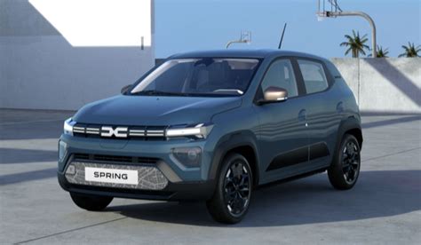 Dacia Spring Extreme in Blu Ardesia