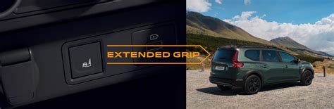 Extended Grip attivato sul display Dacia