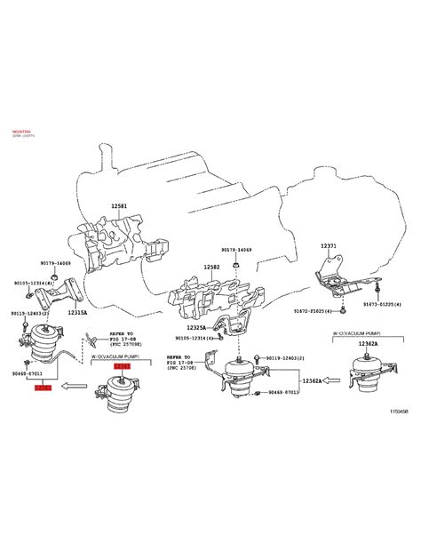 Diagramma delle specifiche del motore Toyota Land Cruiser