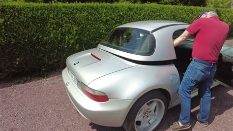Schema meccanico di un hard top BMW Z3