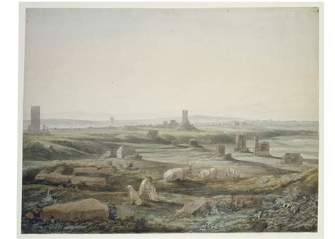 Veduta panoramica della campagna romana da Frascati