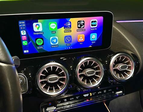 Apple CarPlay e Android Auto MBUX