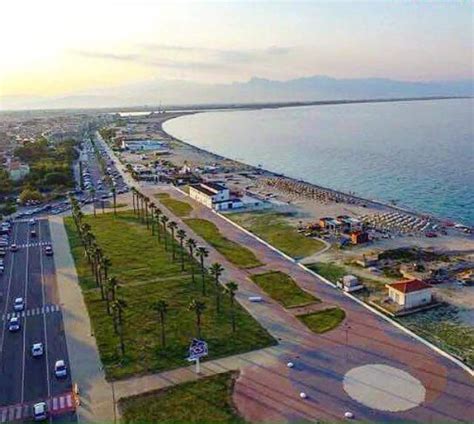 Lungomare di Schiavonea al tramonto