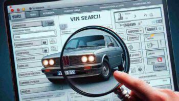 Ricerca veicolo per targa e VIN