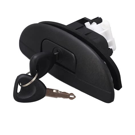 Schema di una serratura per portellone posteriore di un veicolo