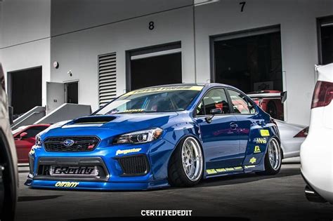 Subaru Impreza STI tuning showroom