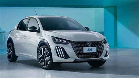 vista frontale Peugeot 208