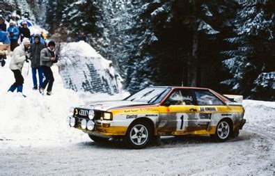 Audi Quattro al Rally di Montecarlo