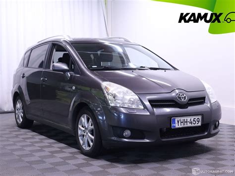 Toyota Corolla Verso 2009 interni con cambio rialzato