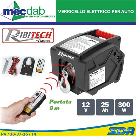 Dettaglio del verricello elettrico F-Winch per carrozzine