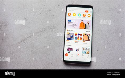 AliExpress shopping interface