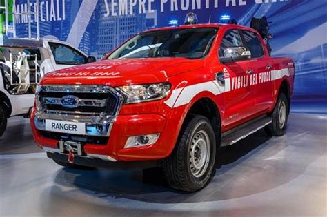 Ford Ranger dei Vigili del Fuoco in azione
