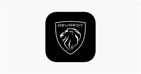 Smartphone con logo MyPeugeot su schermo