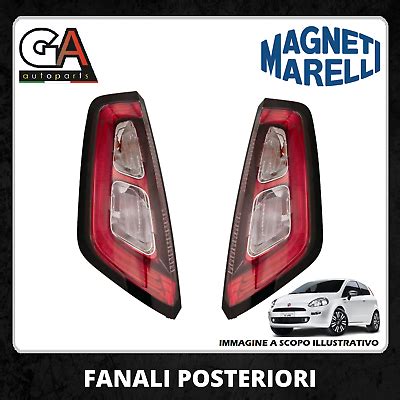 Schema smontaggio fanale posteriore Fiat Punto