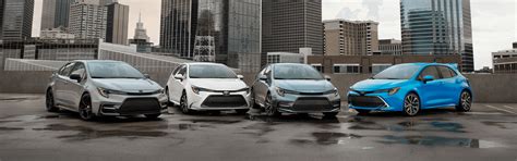 Diverse generazioni di Toyota Corolla
