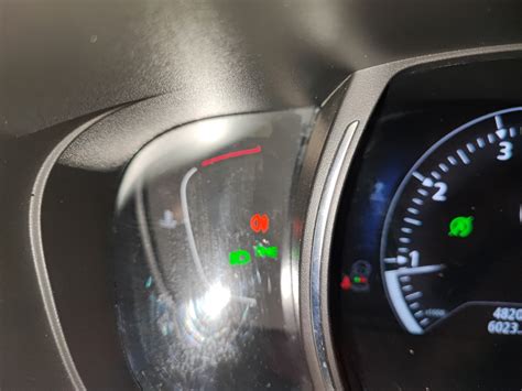 Cruscotto Renault Kadjar con icone cruise control