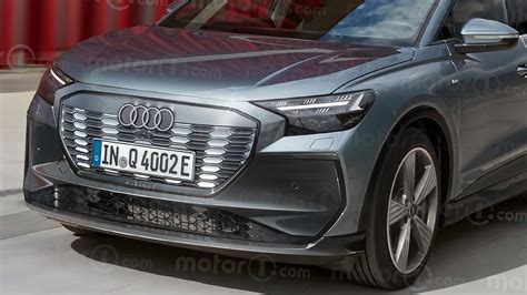Audi Q4 E-tron in fase di ricarica